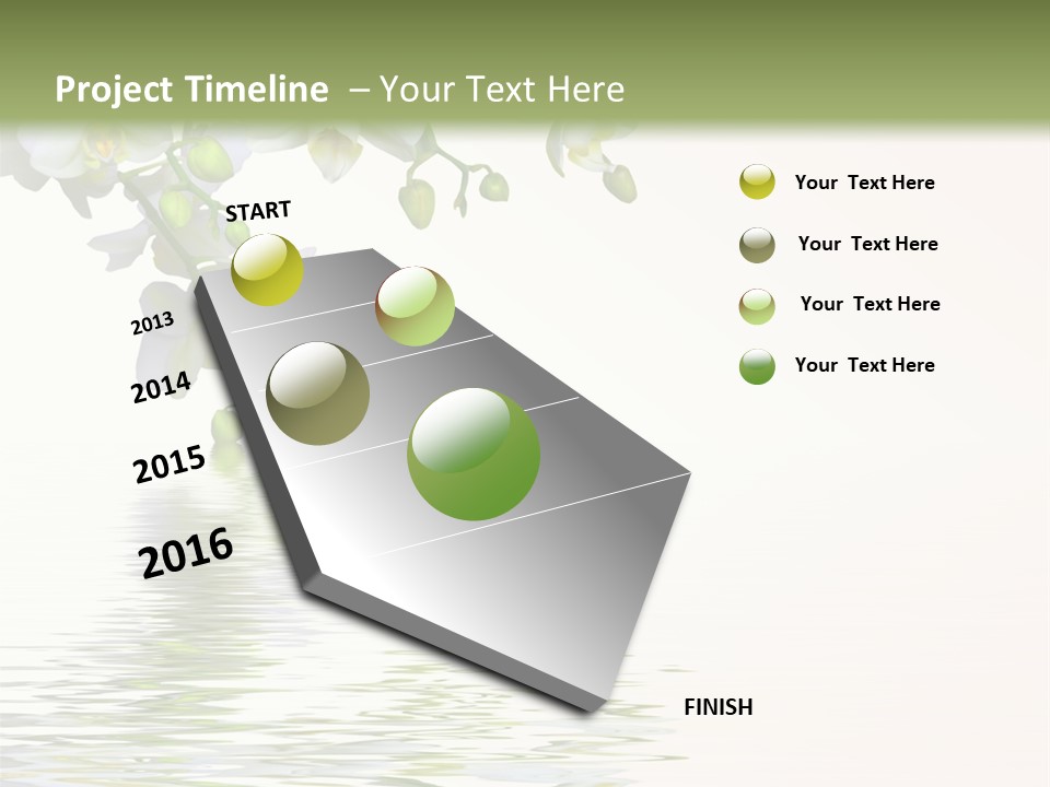 Flora Love Gift PowerPoint Template