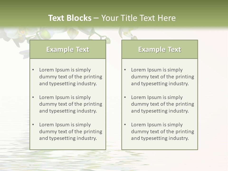 Flora Love Gift PowerPoint Template