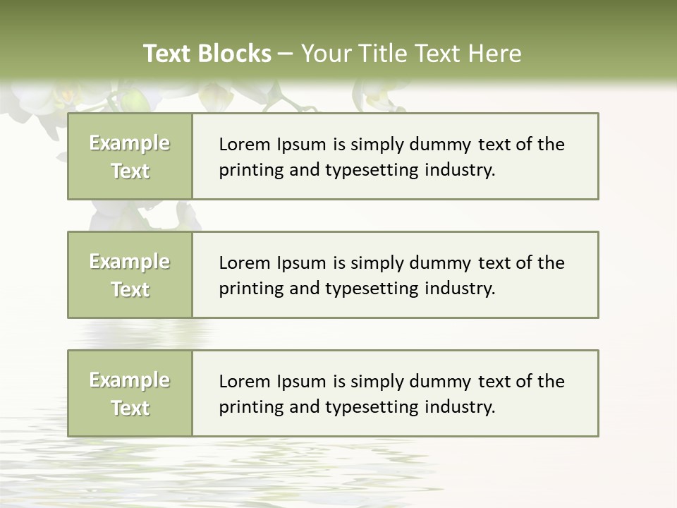 Flora Love Gift PowerPoint Template