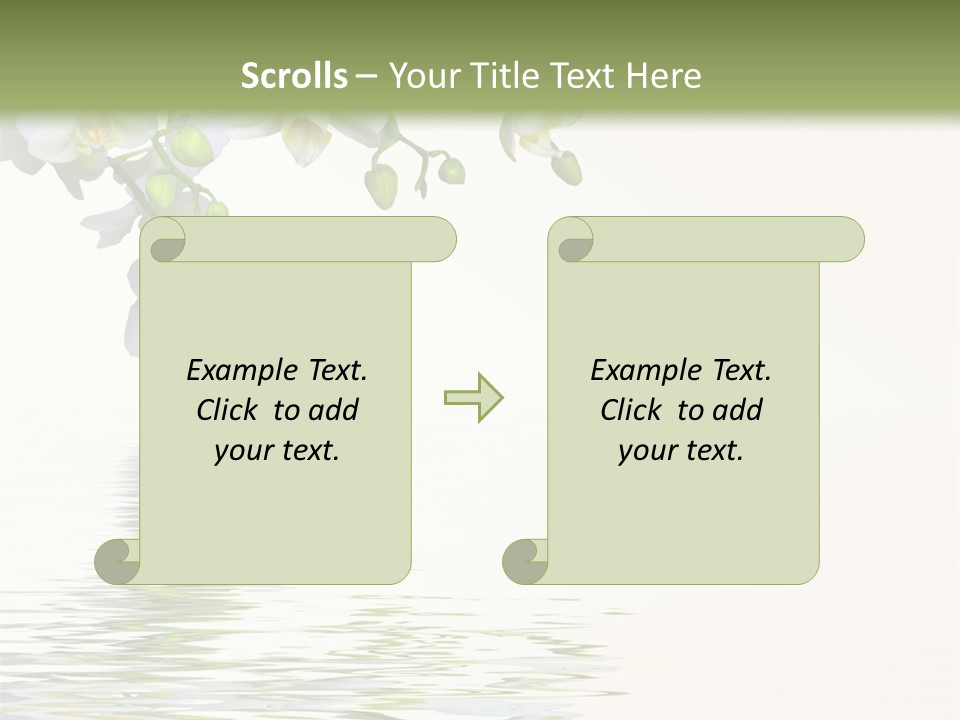 Flora Love Gift PowerPoint Template