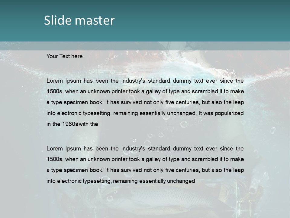 Teamwork Human Communication PowerPoint Template