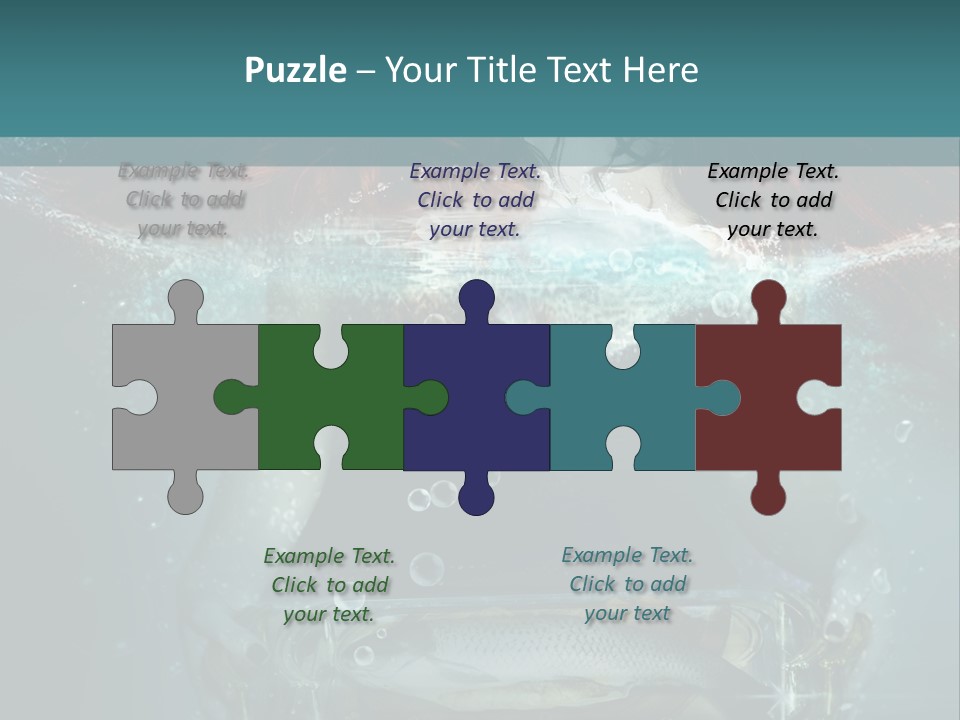 Teamwork Human Communication PowerPoint Template