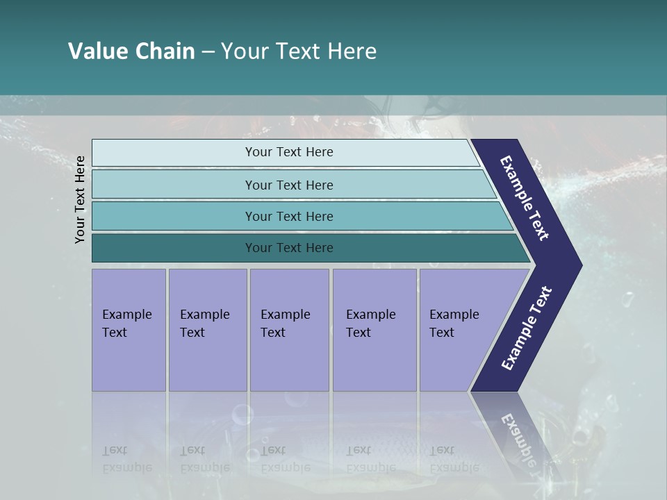 Teamwork Human Communication PowerPoint Template