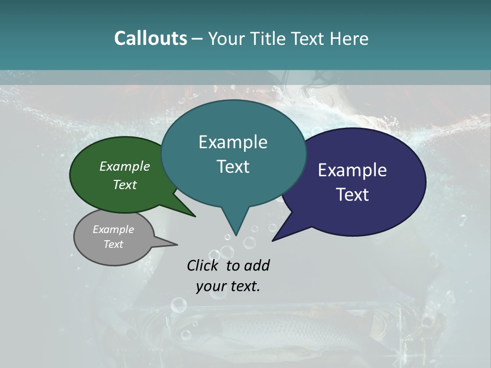 Teamwork Human Communication PowerPoint Template