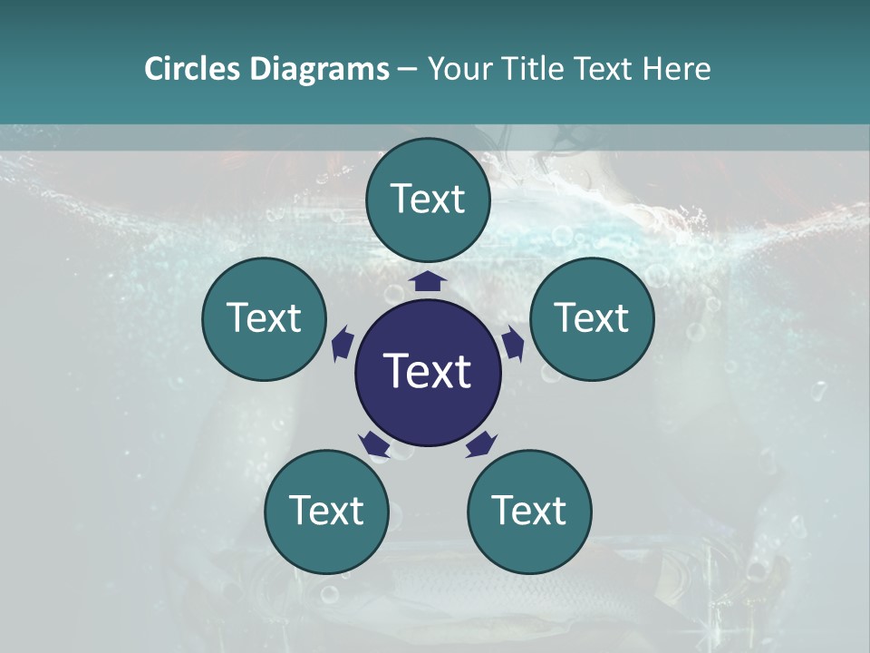 Teamwork Human Communication PowerPoint Template