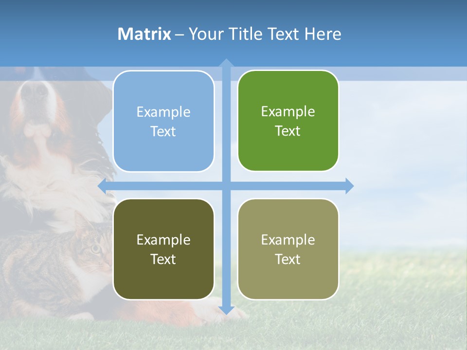 Cute Puppy Spring PowerPoint Template