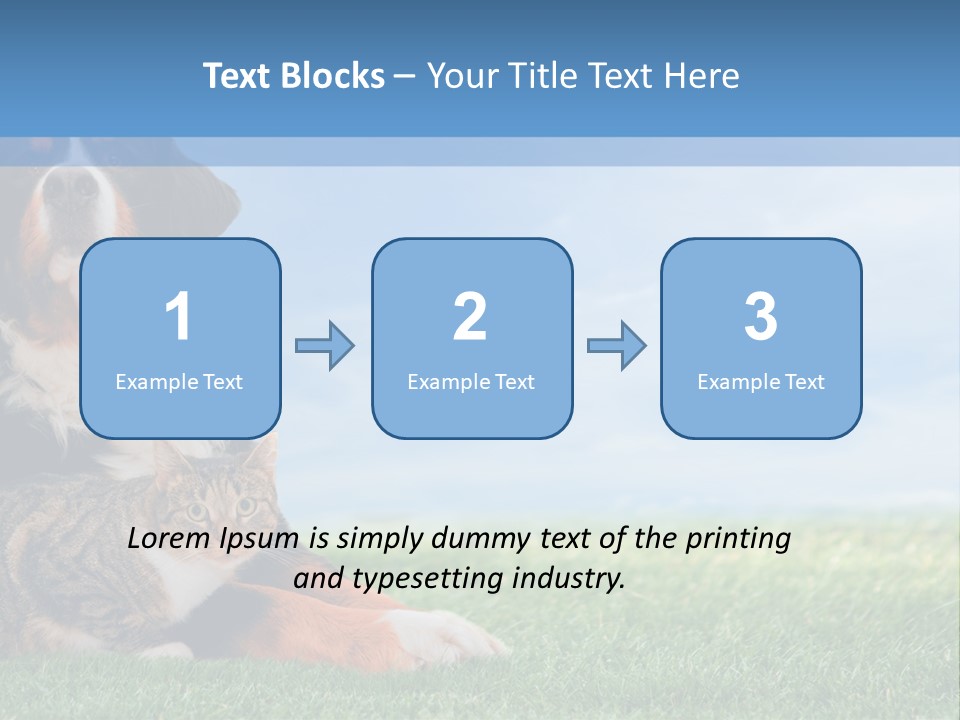 Cute Puppy Spring PowerPoint Template