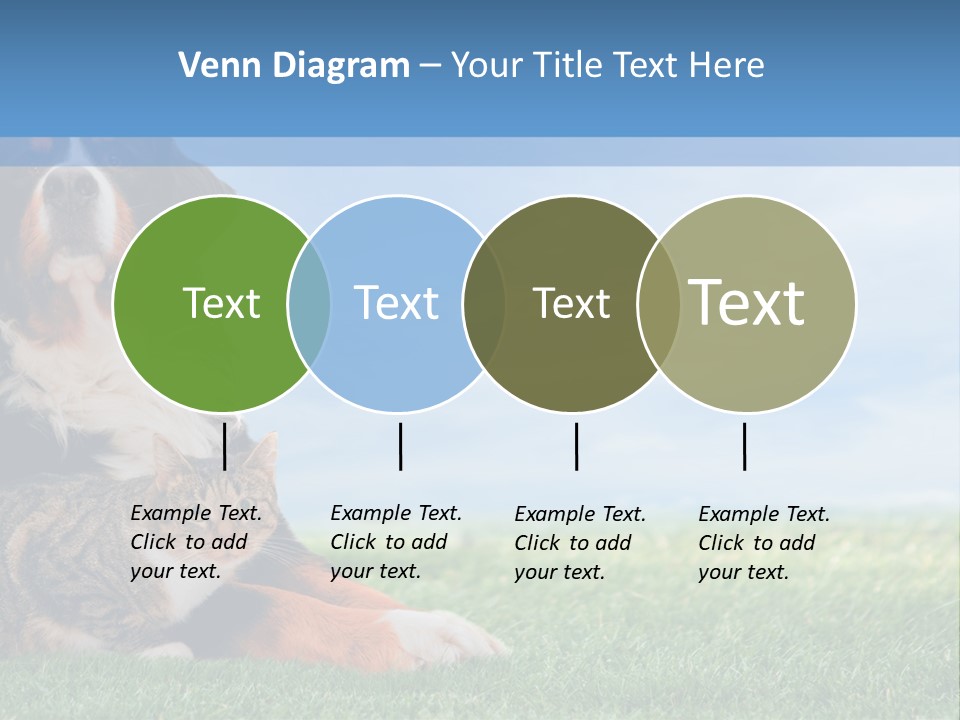 Cute Puppy Spring PowerPoint Template