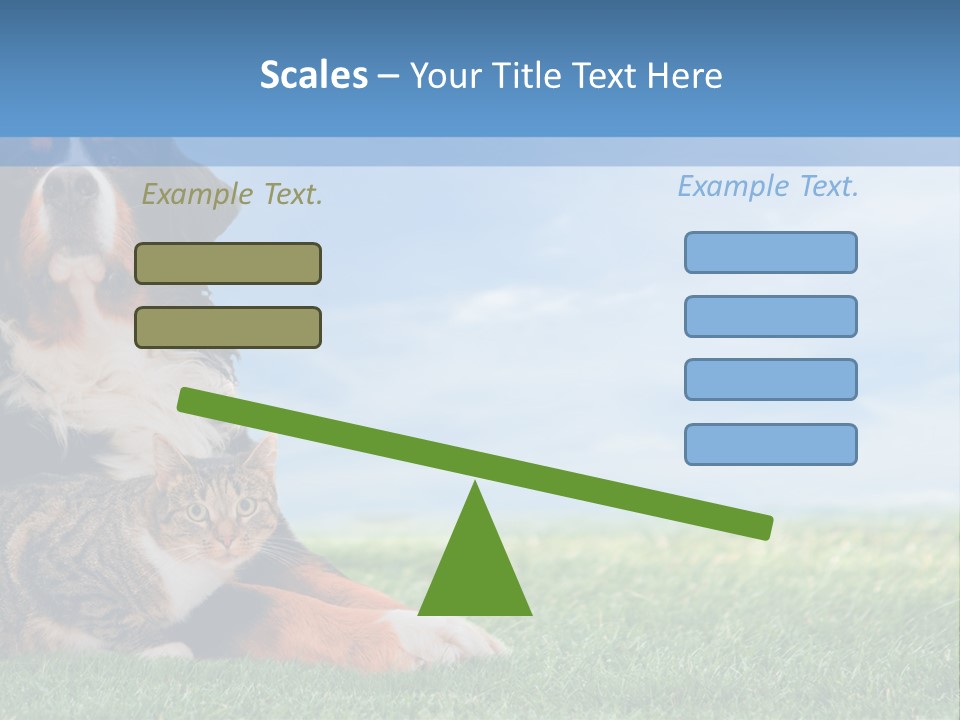 Cute Puppy Spring PowerPoint Template