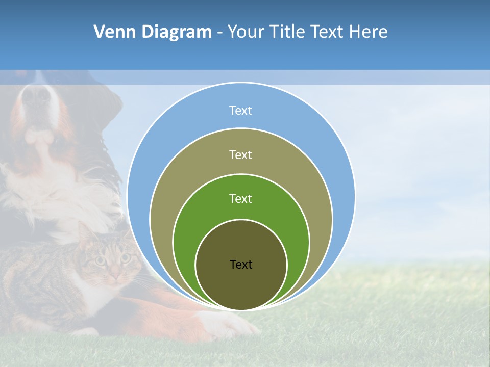 Cute Puppy Spring PowerPoint Template