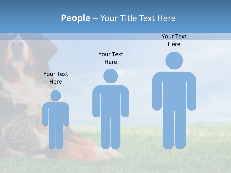 Cute Puppy Spring PowerPoint Template