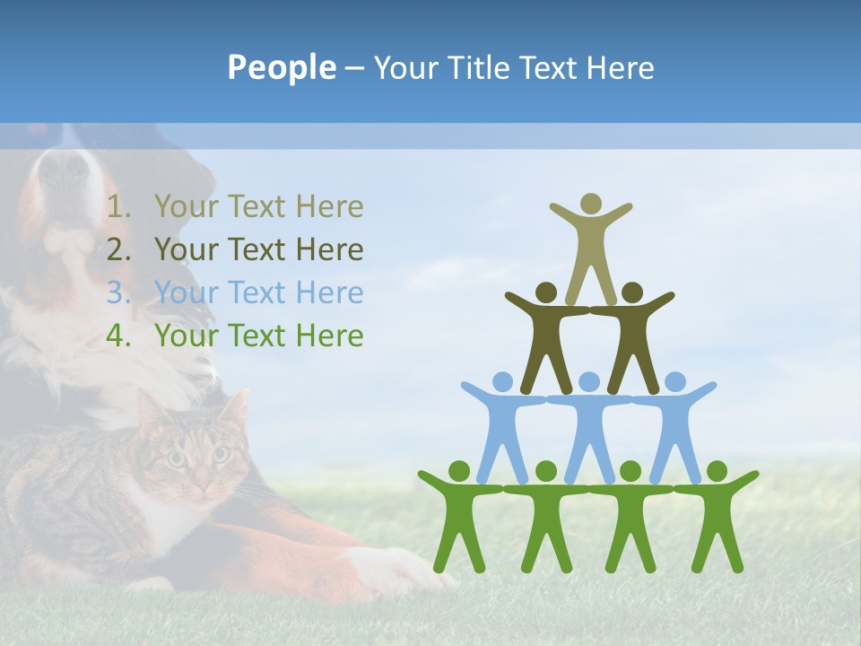 Cute Puppy Spring PowerPoint Template