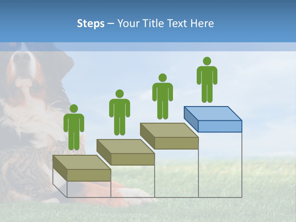 Cute Puppy Spring PowerPoint Template