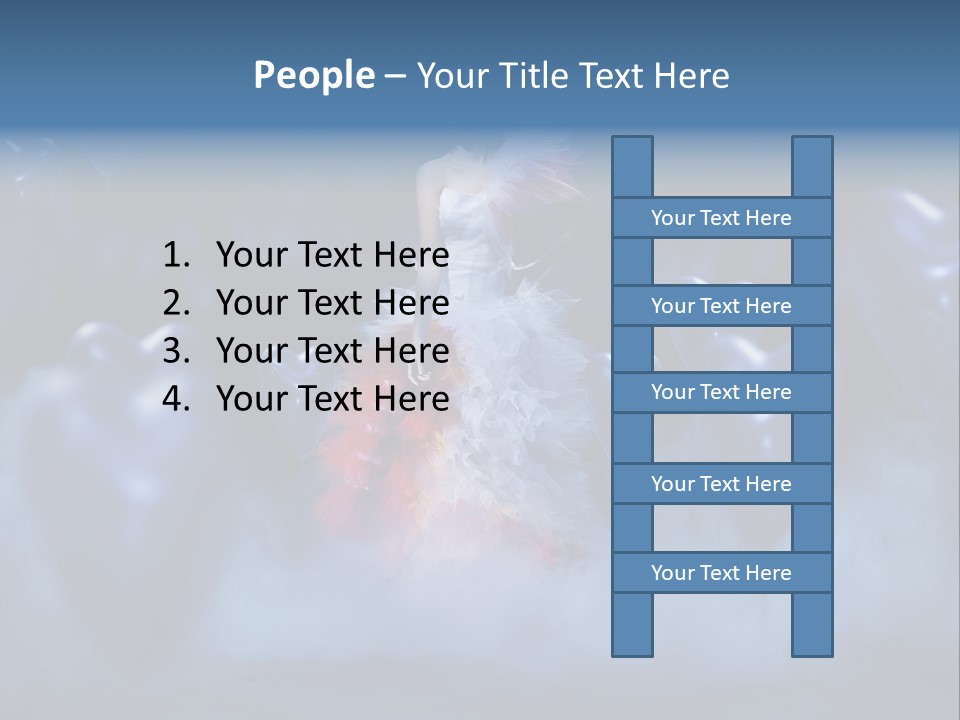 Delicate Person Youth PowerPoint Template