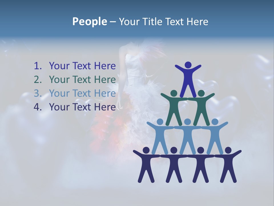 Delicate Person Youth PowerPoint Template