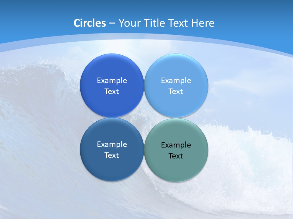 Sky Hawaii Action PowerPoint Template