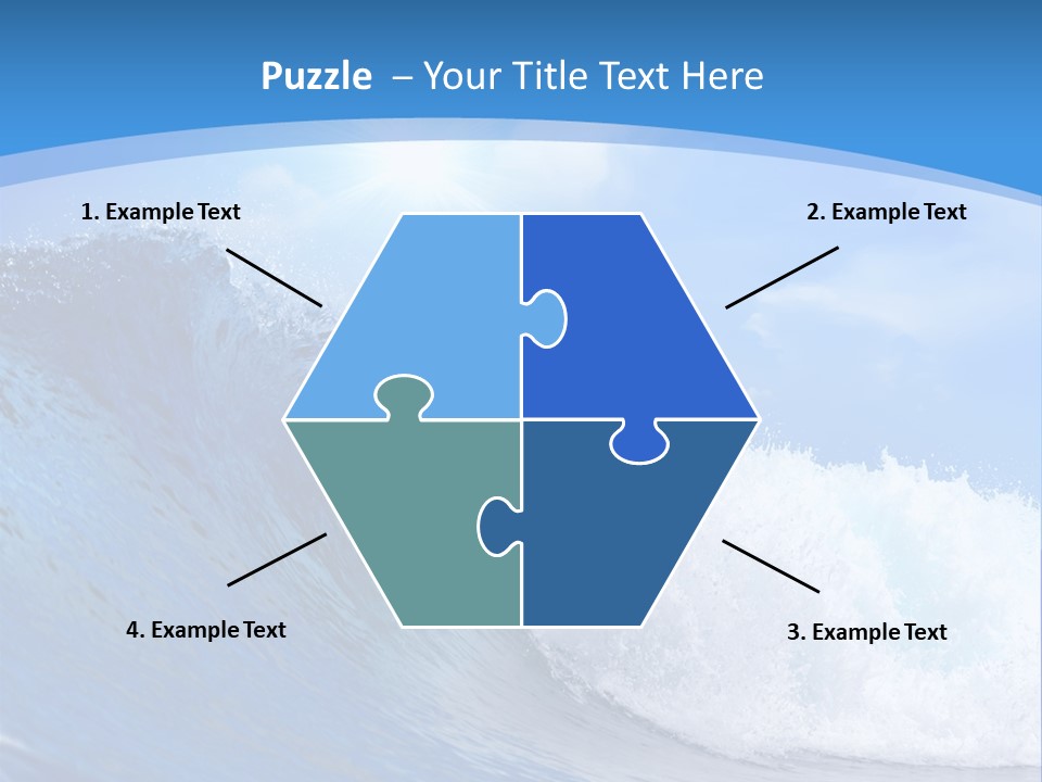 Sky Hawaii Action PowerPoint Template
