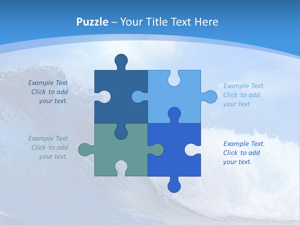 Sky Hawaii Action PowerPoint Template