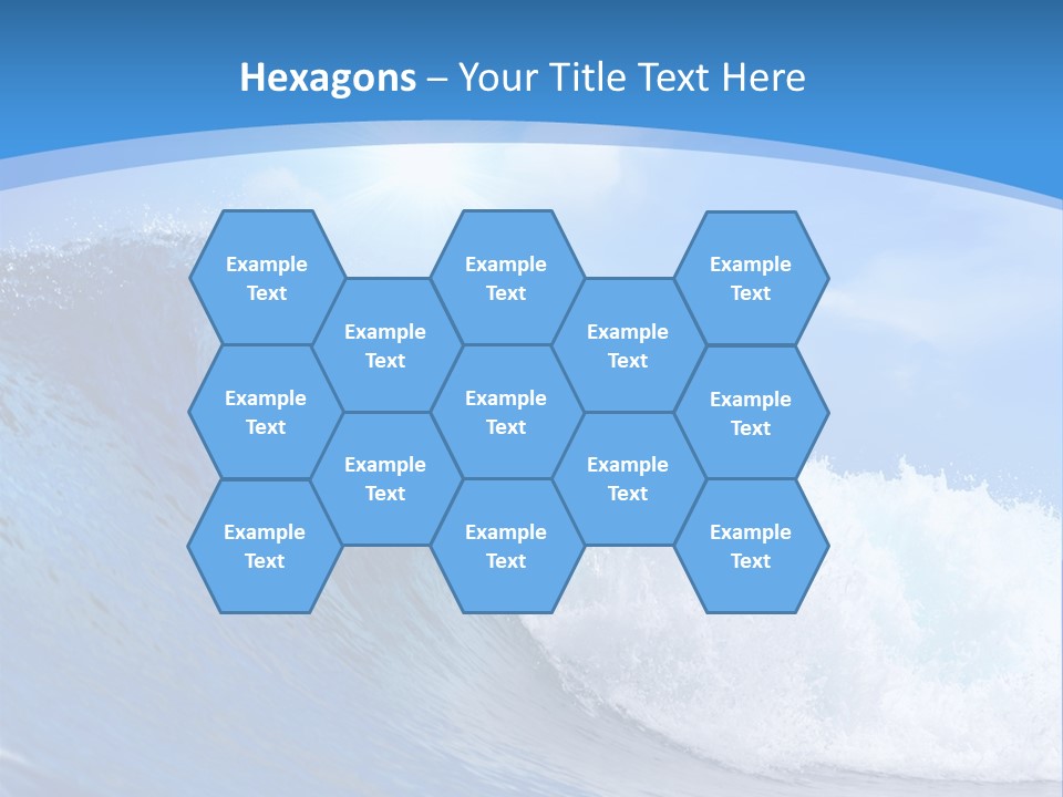 Sky Hawaii Action PowerPoint Template