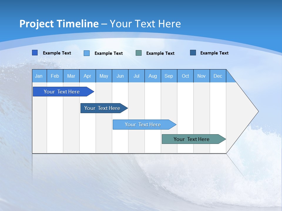 Sky Hawaii Action PowerPoint Template