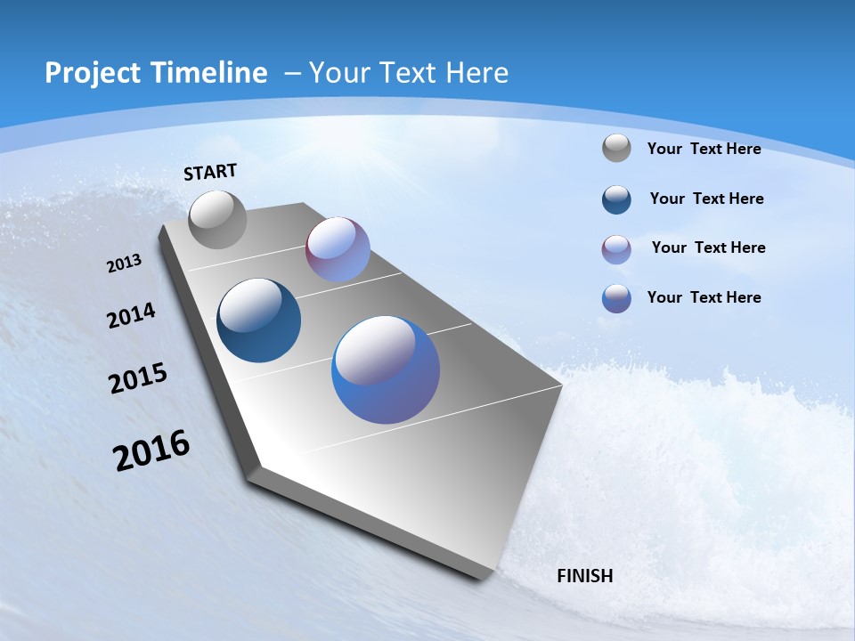 Sky Hawaii Action PowerPoint Template