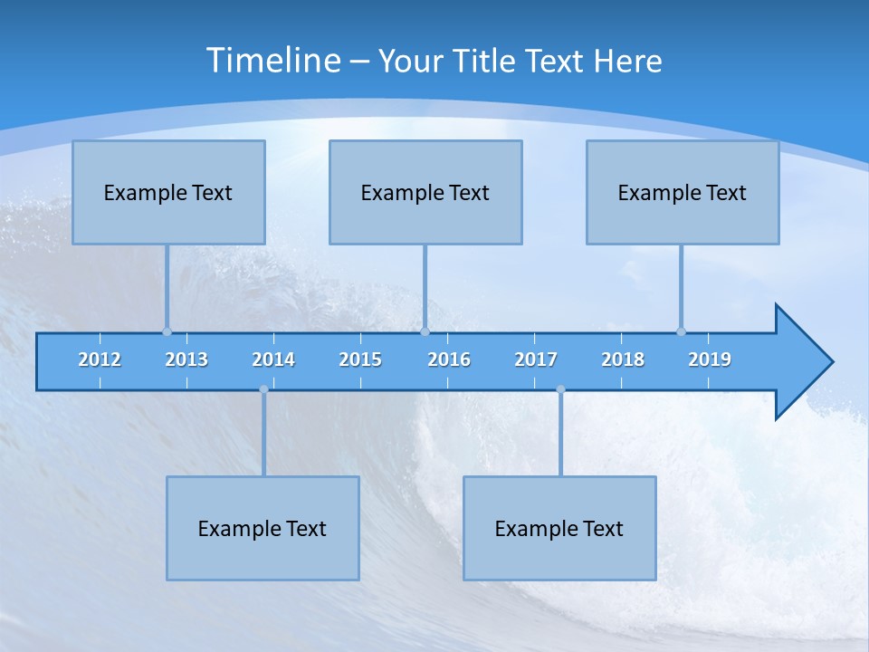 Sky Hawaii Action PowerPoint Template