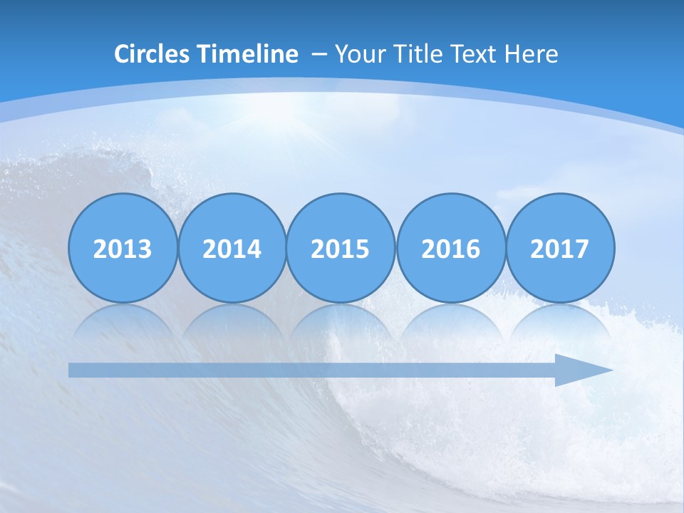 Sky Hawaii Action PowerPoint Template