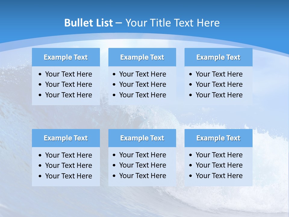 Sky Hawaii Action PowerPoint Template