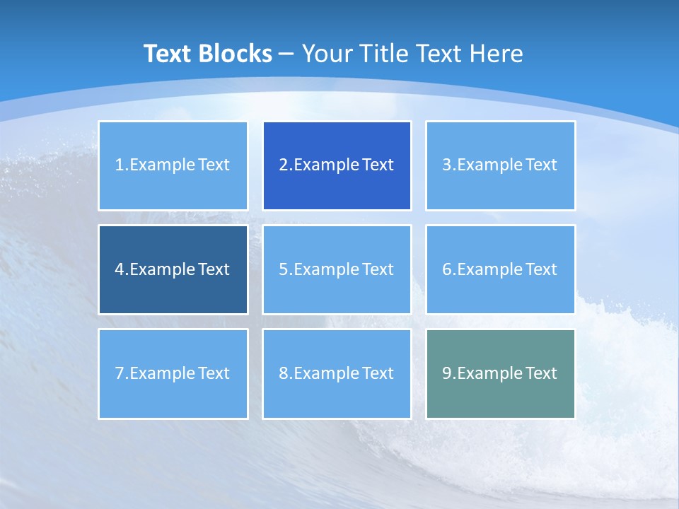 Sky Hawaii Action PowerPoint Template