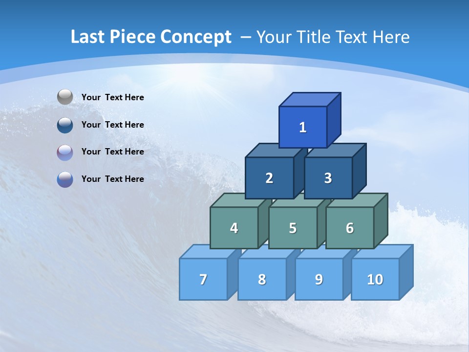 Sky Hawaii Action PowerPoint Template