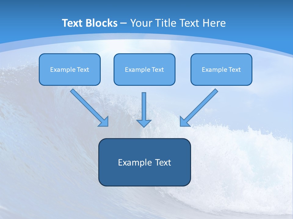 Sky Hawaii Action PowerPoint Template