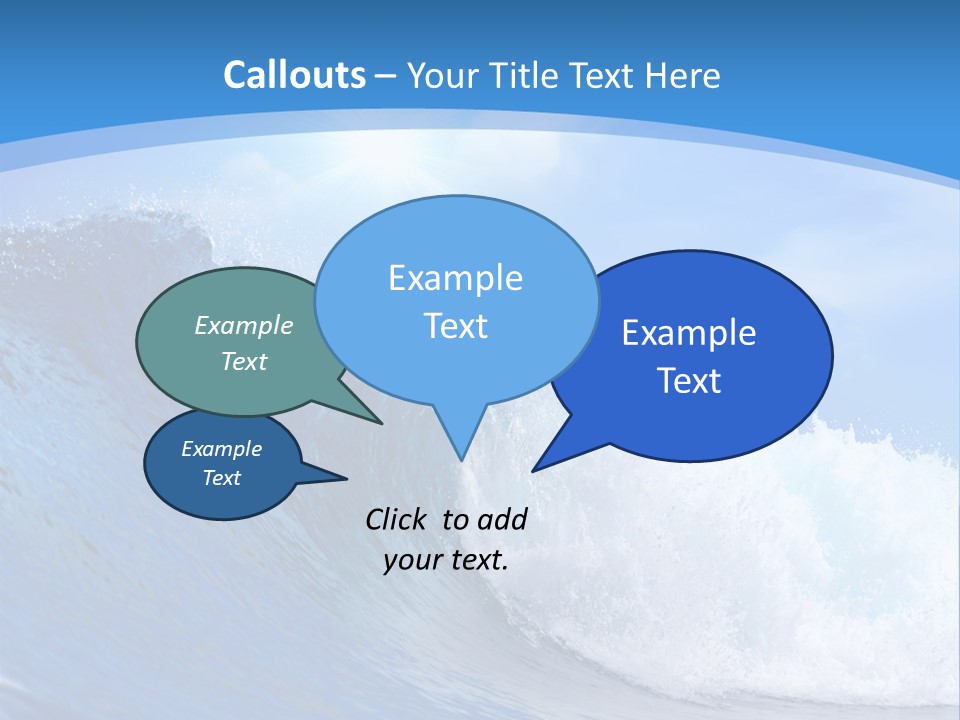 Sky Hawaii Action PowerPoint Template