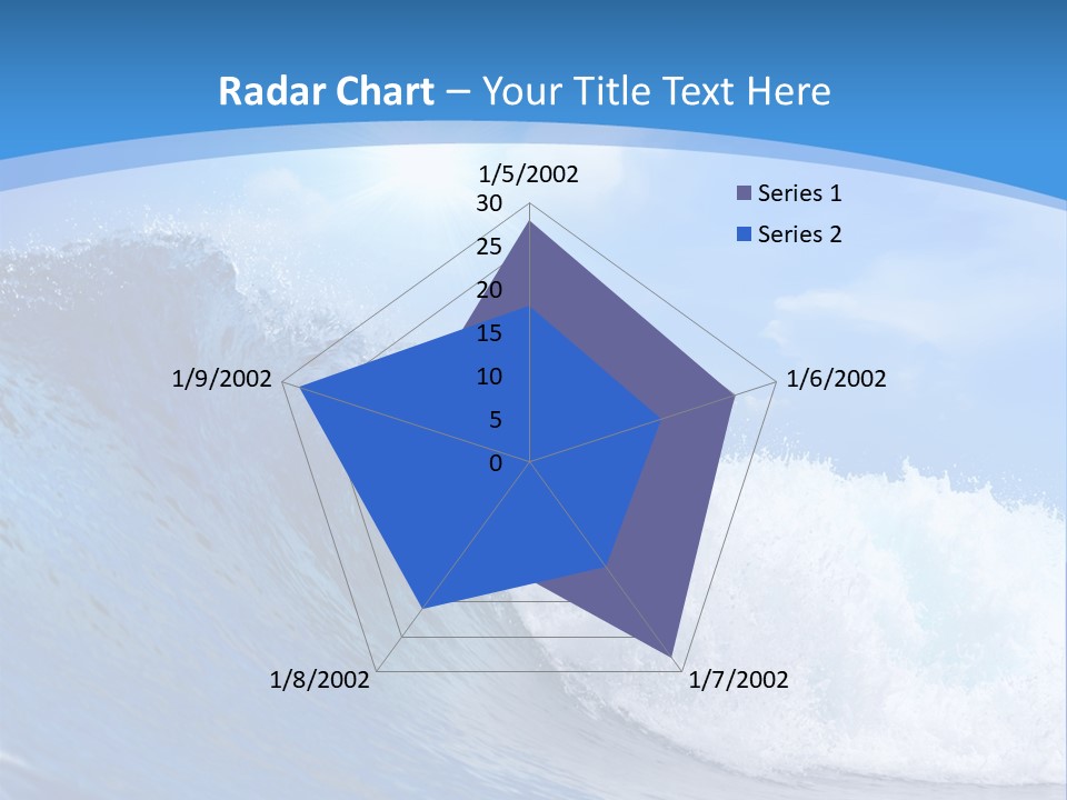 Sky Hawaii Action PowerPoint Template
