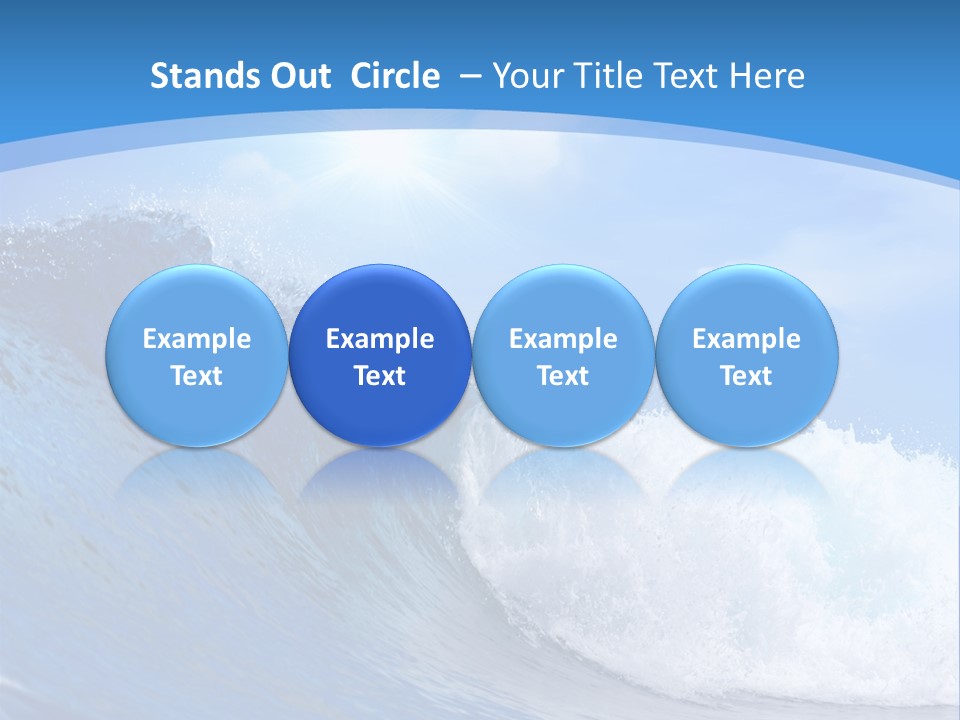 Sky Hawaii Action PowerPoint Template