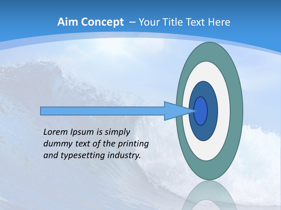 Sky Hawaii Action PowerPoint Template