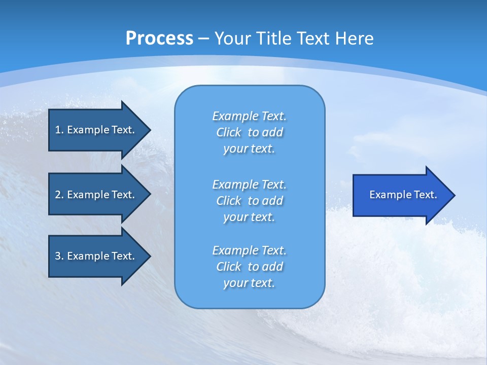Sky Hawaii Action PowerPoint Template