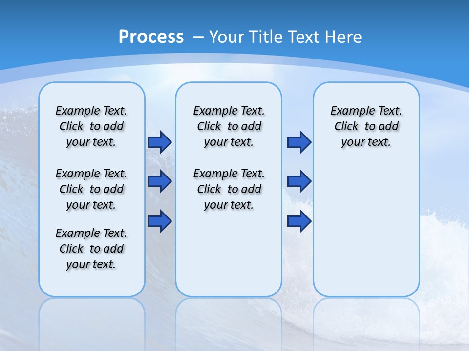 Sky Hawaii Action PowerPoint Template