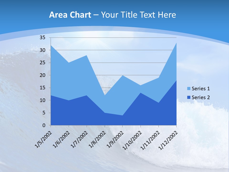 Sky Hawaii Action PowerPoint Template