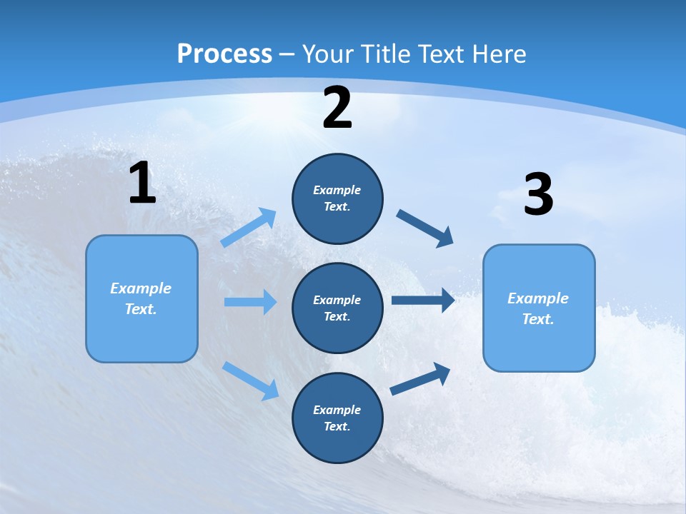 Sky Hawaii Action PowerPoint Template