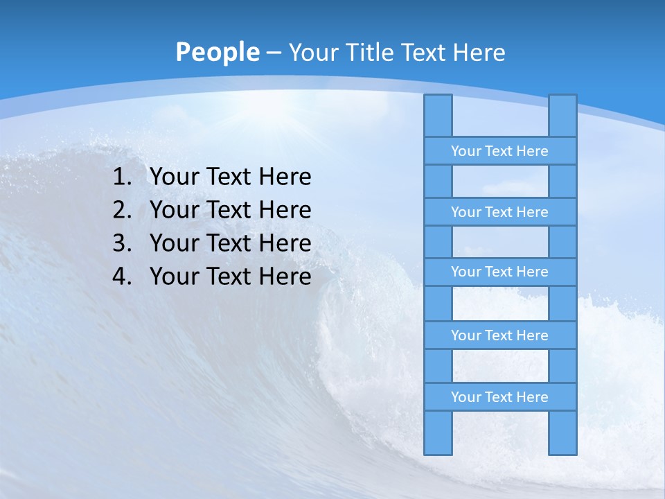Sky Hawaii Action PowerPoint Template