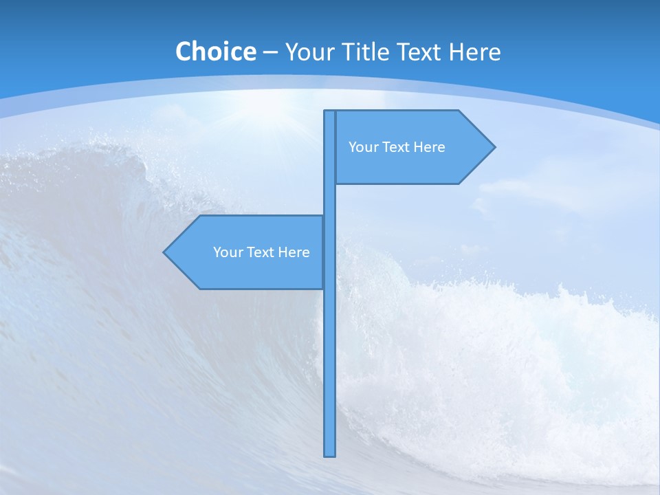 Sky Hawaii Action PowerPoint Template