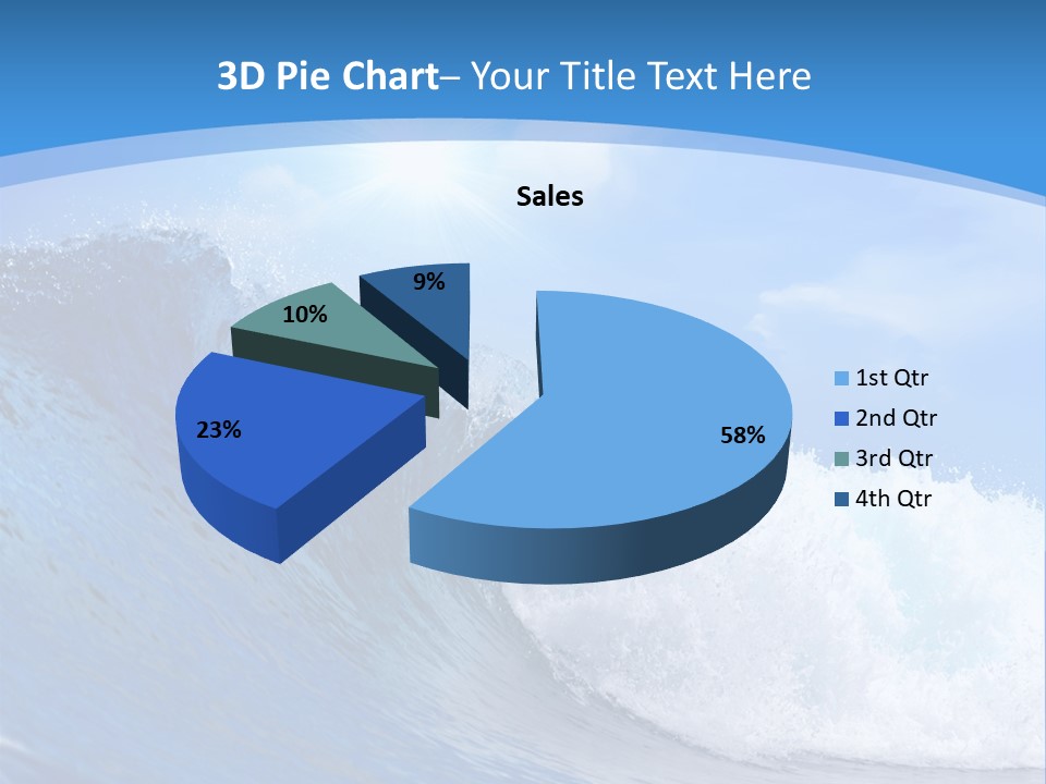 Sky Hawaii Action PowerPoint Template