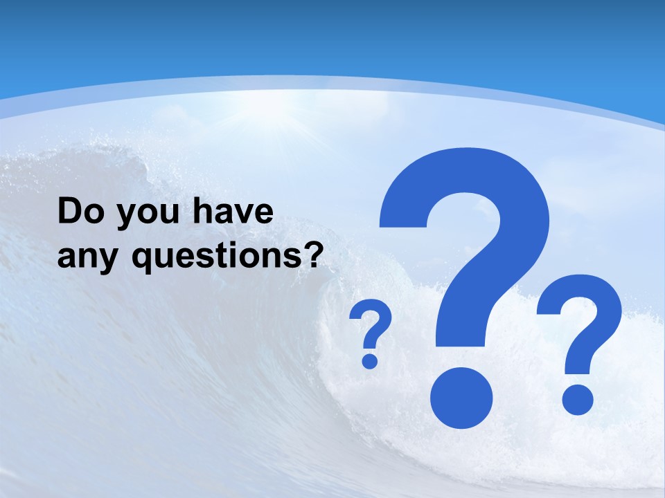 Sky Hawaii Action PowerPoint Template