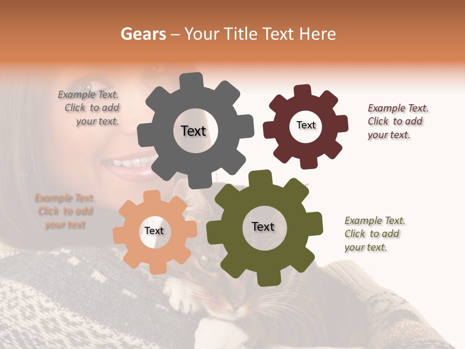 Happy  Adorable PowerPoint Template