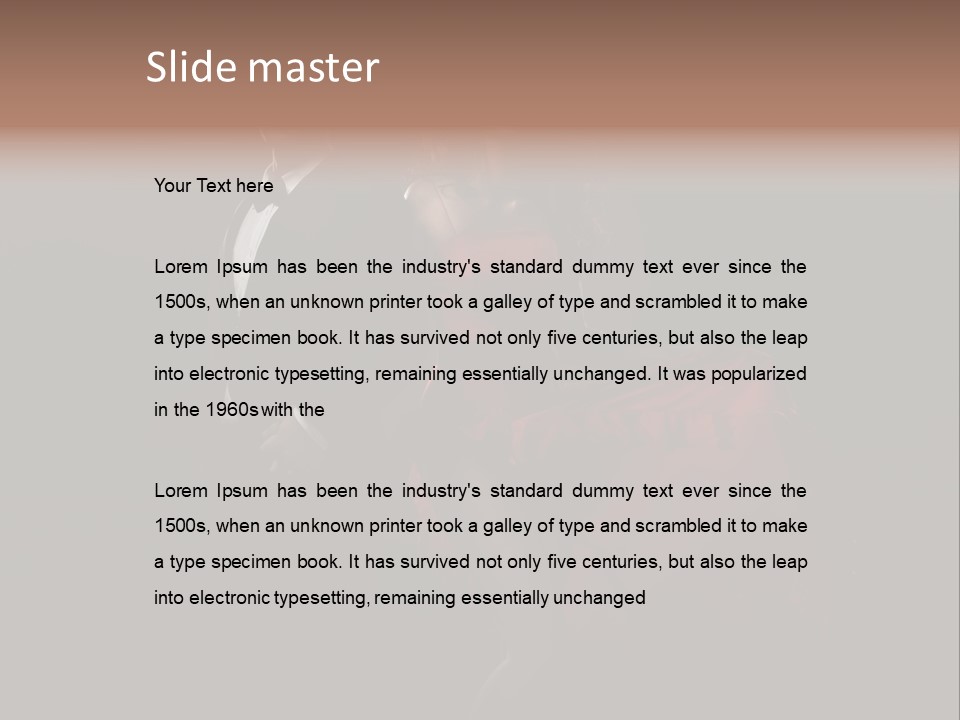 Sensual Elegant Intimacy PowerPoint Template