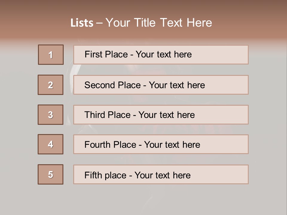 Sensual Elegant Intimacy PowerPoint Template
