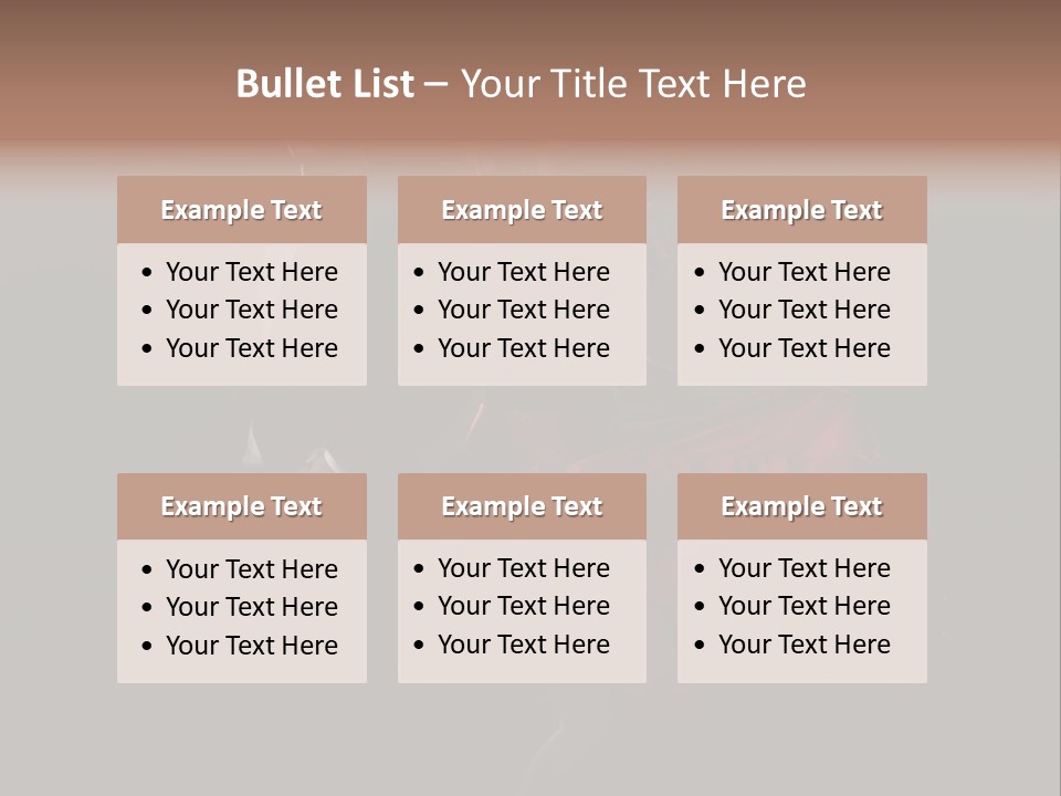 Sensual Elegant Intimacy PowerPoint Template
