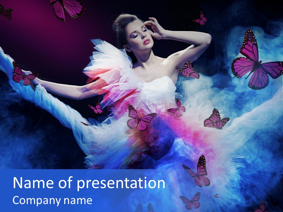 Ballet Dancer PowerPoint Template