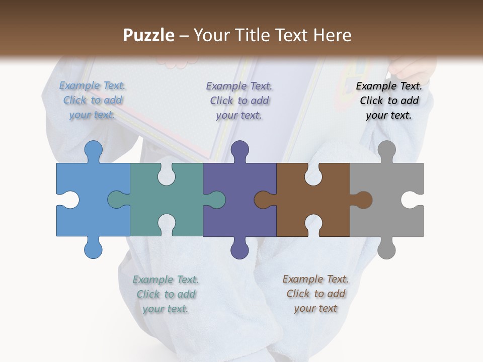 Blond Cheerful Study PowerPoint Template