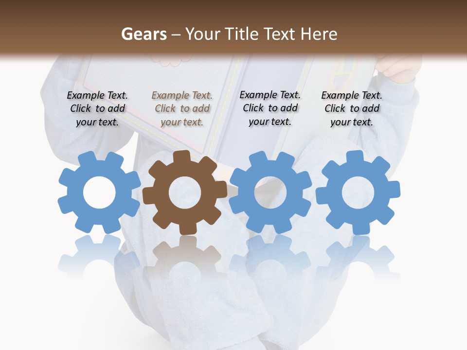 Blond Cheerful Study PowerPoint Template